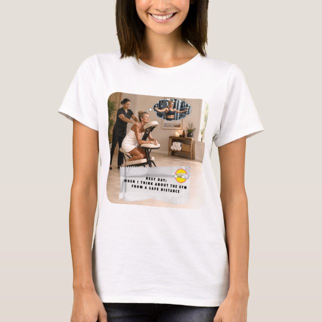 Camiseta de Día de Descanso de Chistes de Envoltur (Anverso)