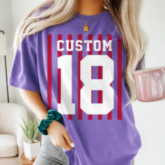 Camiseta de día de juego personalizada para fanáti