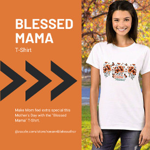 Camiseta de día de la madre "Mamá Bendita"