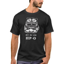 Camiseta de Dia De Los Cadera-o Black