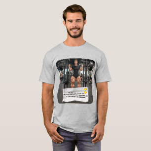 Camiseta de Día de Pierna de Chistes de Envoltura