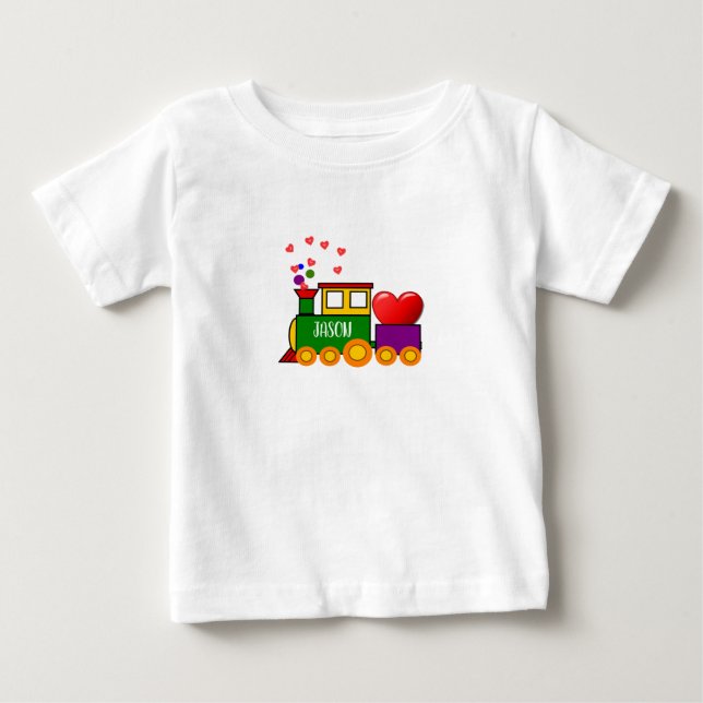 Camiseta de día de San Valentín para bebé (Anverso)