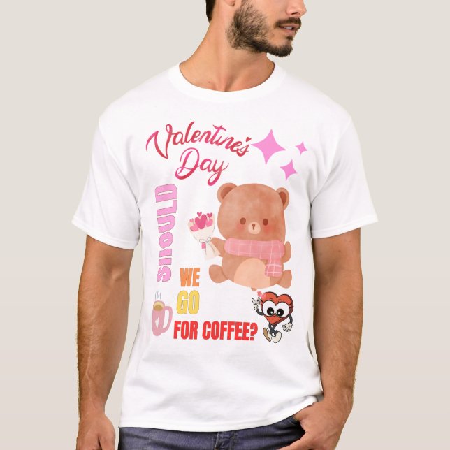 Camiseta de día de terciopelo suave y juguetona (Anverso)
