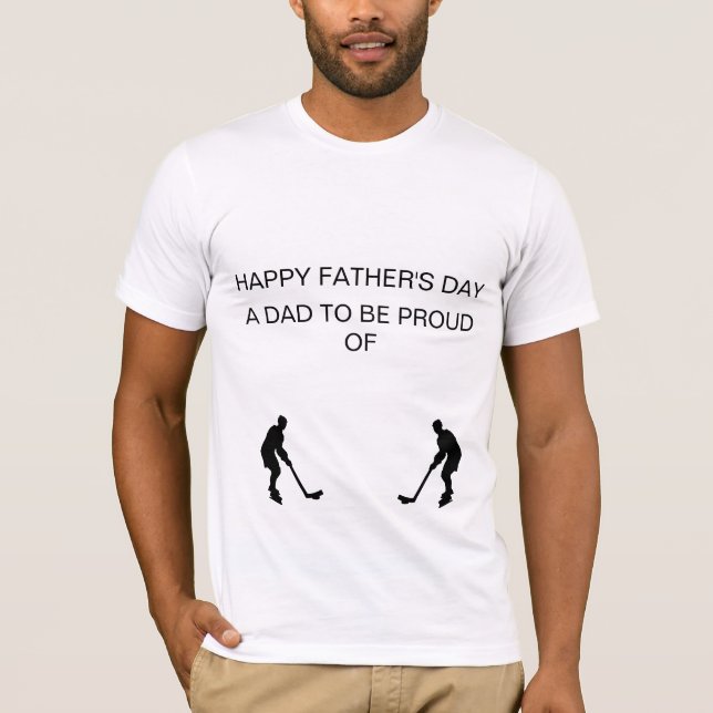CAMISETA DE "DÍA DEL PADRE". "Un papá del que esta (Anverso)