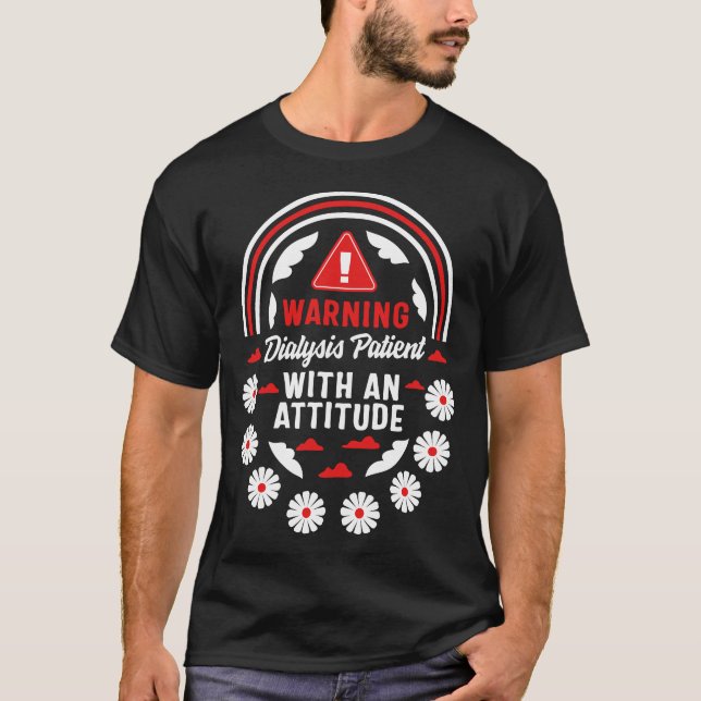 Camiseta De Diálisis, Paciente Con Diálisis De Adv (Anverso)