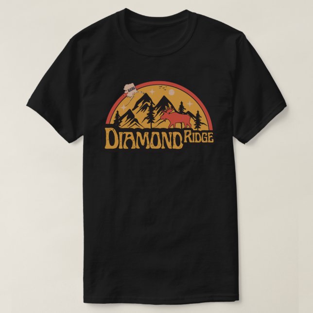 Camiseta de Diamond Ridge, Alaska (Diseño del anverso)