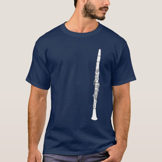 Camiseta de dibujo Clarinet (Anverso)