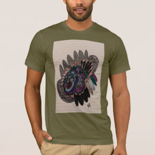 Camiseta de dibujo de arte abstracto de Robert Vin