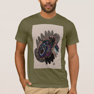 Camiseta de dibujo de arte abstracto de Robert Vin