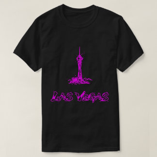 Camiseta de dibujo de neón rosa de la Estratosfera