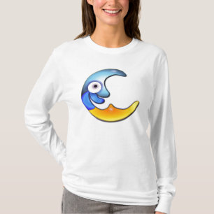 Camiseta de dibujos animados Crazy Moon