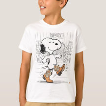 Camiseta de dibujos animados de Beagle lindo