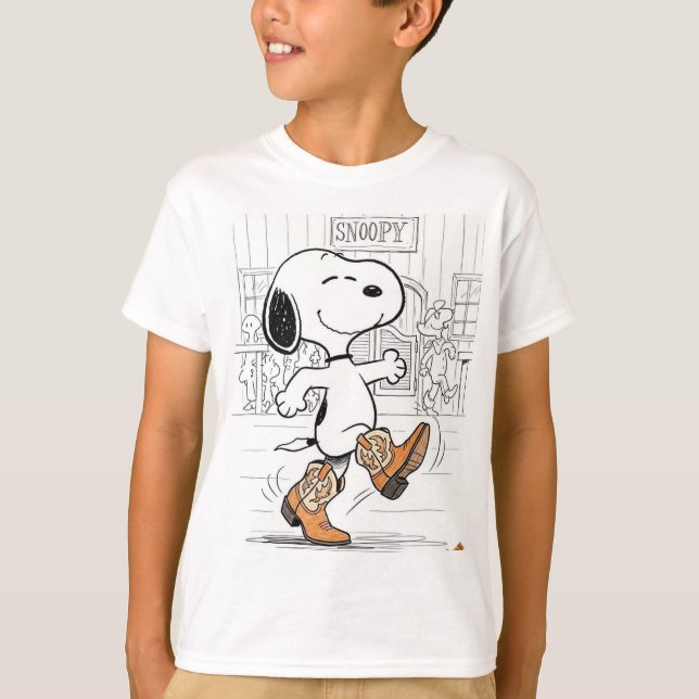 Camiseta de dibujos animados de Beagle lindo (Anverso)