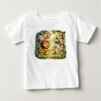 Camiseta de dibujos animados de bebé adorable – Gr