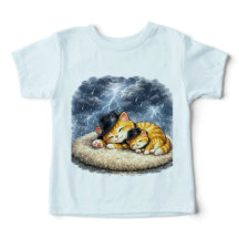 Camiseta de dibujos animados de bebé adorable – Gr