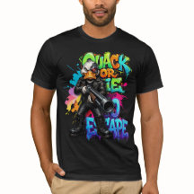 Camiseta de dibujos animados de pato divertido o..