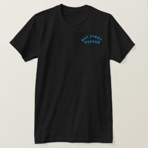 Camiseta de Dibujos Animados de Taza de Café para