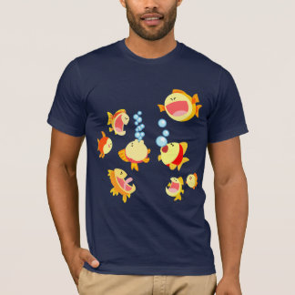 Camiseta de dibujos animados Diversión en el acuar