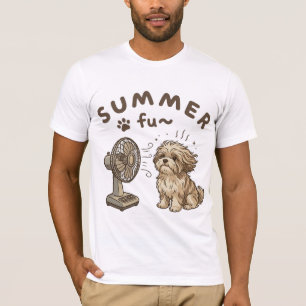 Camiseta de dibujos animados retro divertida para