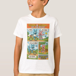 Camiseta de dibujos animados Snibbi & Snibbo