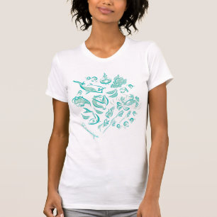 Camiseta de dibujos en tinta de cocina china perso
