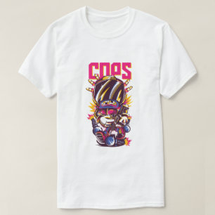Camiseta de Dibujos Urbanos