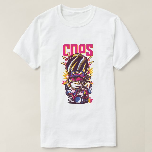 Camiseta de Dibujos Urbanos (Diseño del anverso)