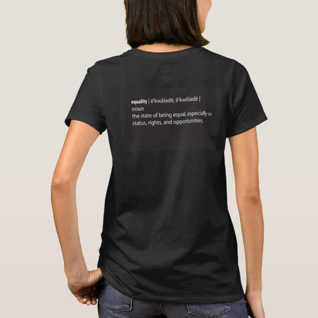 Camiseta de diccionario (Reverso)