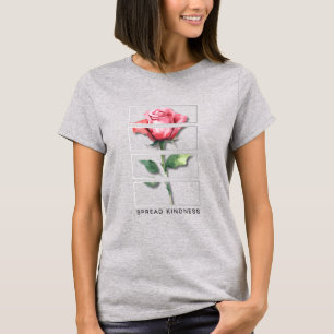 Camiseta de Difusión de Amabilidad – Arte de Rosa 