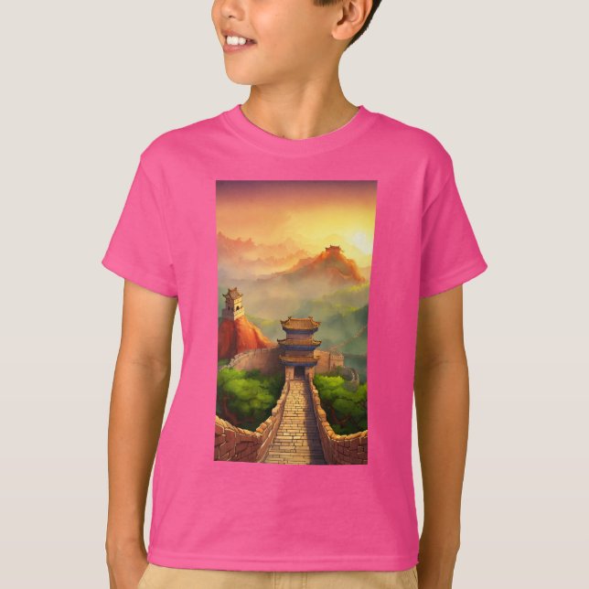 camiseta de digerción para niños (Anverso)