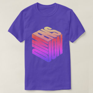 Camiseta de dimensión