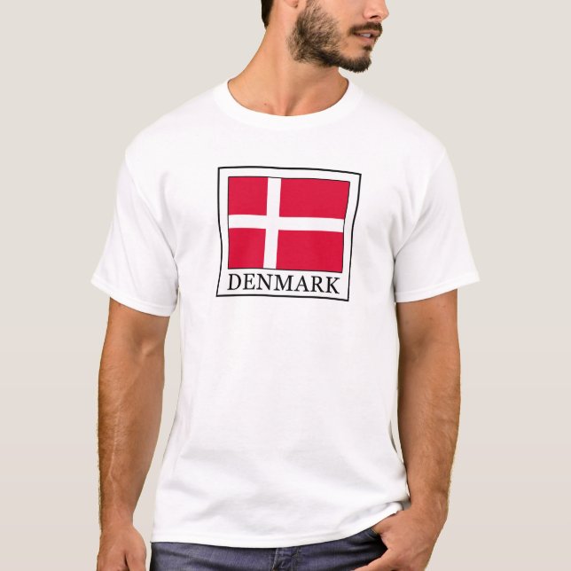 Camiseta de Dinamarca (Anverso)