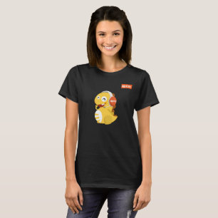 Camiseta de Dino de las auriculares de VIPKID