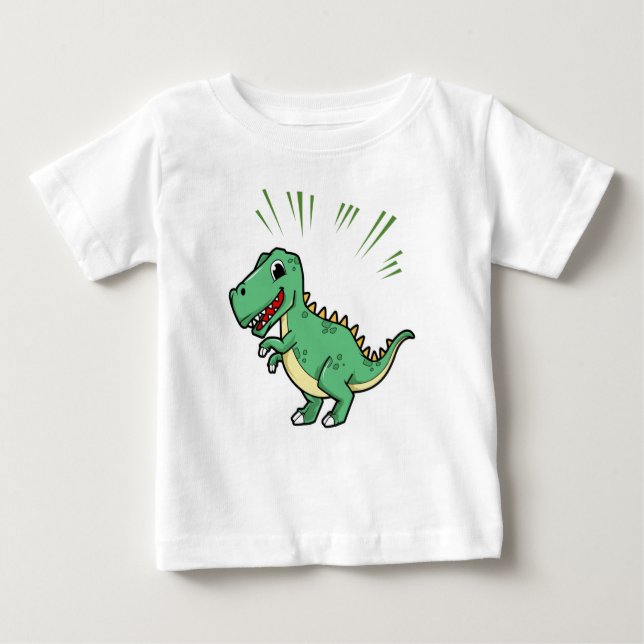 camiseta de dinosaurio (Anverso)