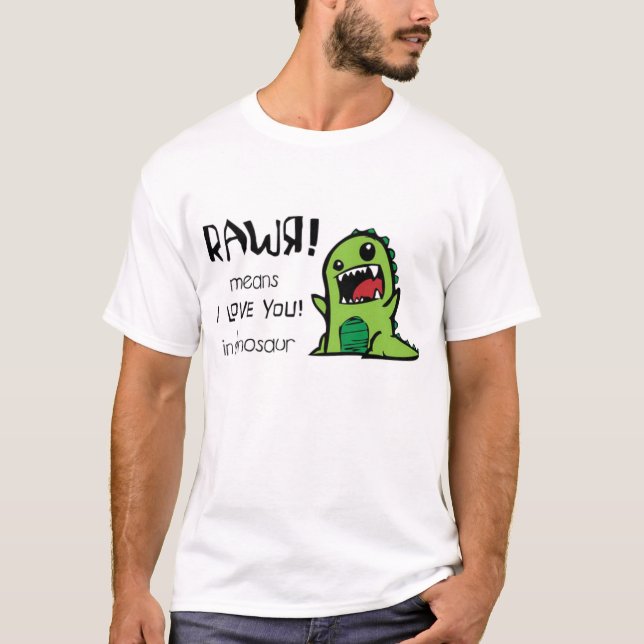 Camiseta de dinosaurio (Anverso)