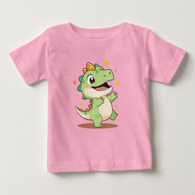 Camiseta de dinosaurio bailarín (Anverso)