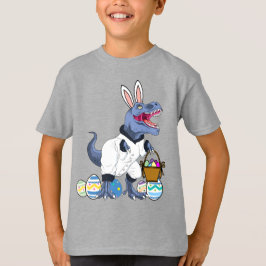Camiseta de dinosaurio Cool T Rex Easter Basket Re