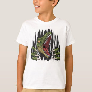 Camiseta de Dinosaurio Enojado