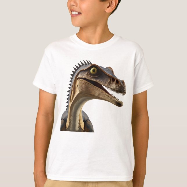 Camiseta de dinosaurio infantil (Anverso)