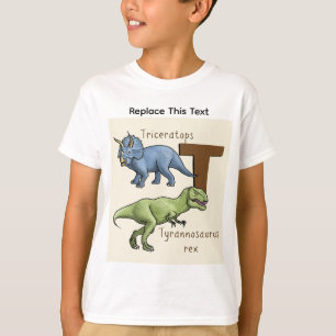 Camiseta de dinosaurio o animal prehistórico