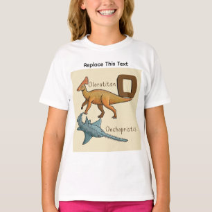Camiseta de dinosaurio o animal prehistórico