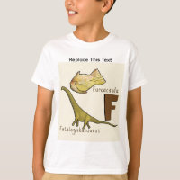 Camiseta de dinosaurio o animal prehistórico