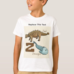 Camiseta de dinosaurio o animal prehistórico