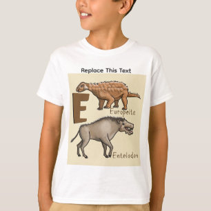 Camiseta de dinosaurio o animal prehistórico