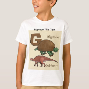 Camiseta de dinosaurio o animal prehistórico