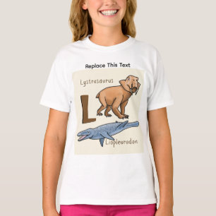 Camiseta de dinosaurio o animal prehistórico