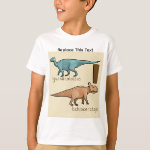 Camiseta de dinosaurio o animal prehistórico