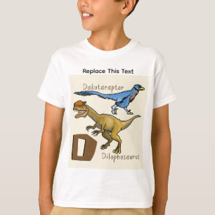 Camiseta de dinosaurio o animal prehistórico