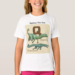 Camiseta de dinosaurio o animal prehistórico
