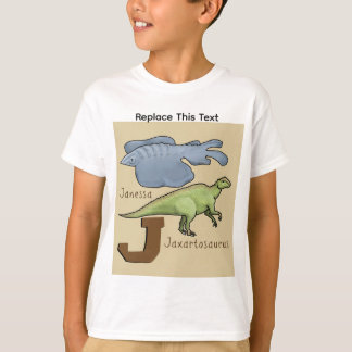Camiseta de dinosaurio o animal prehistórico